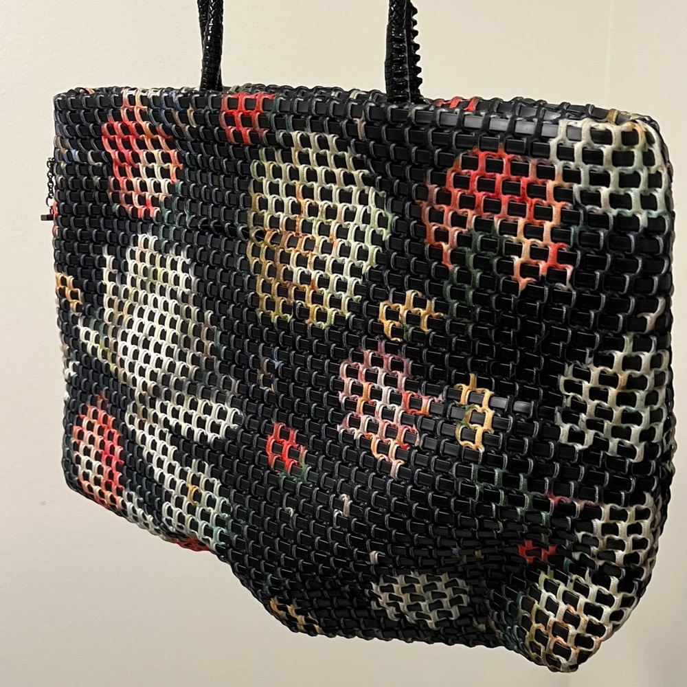 Anteprima Wirebag Multicolor Woven Tote – Purchased in Japan